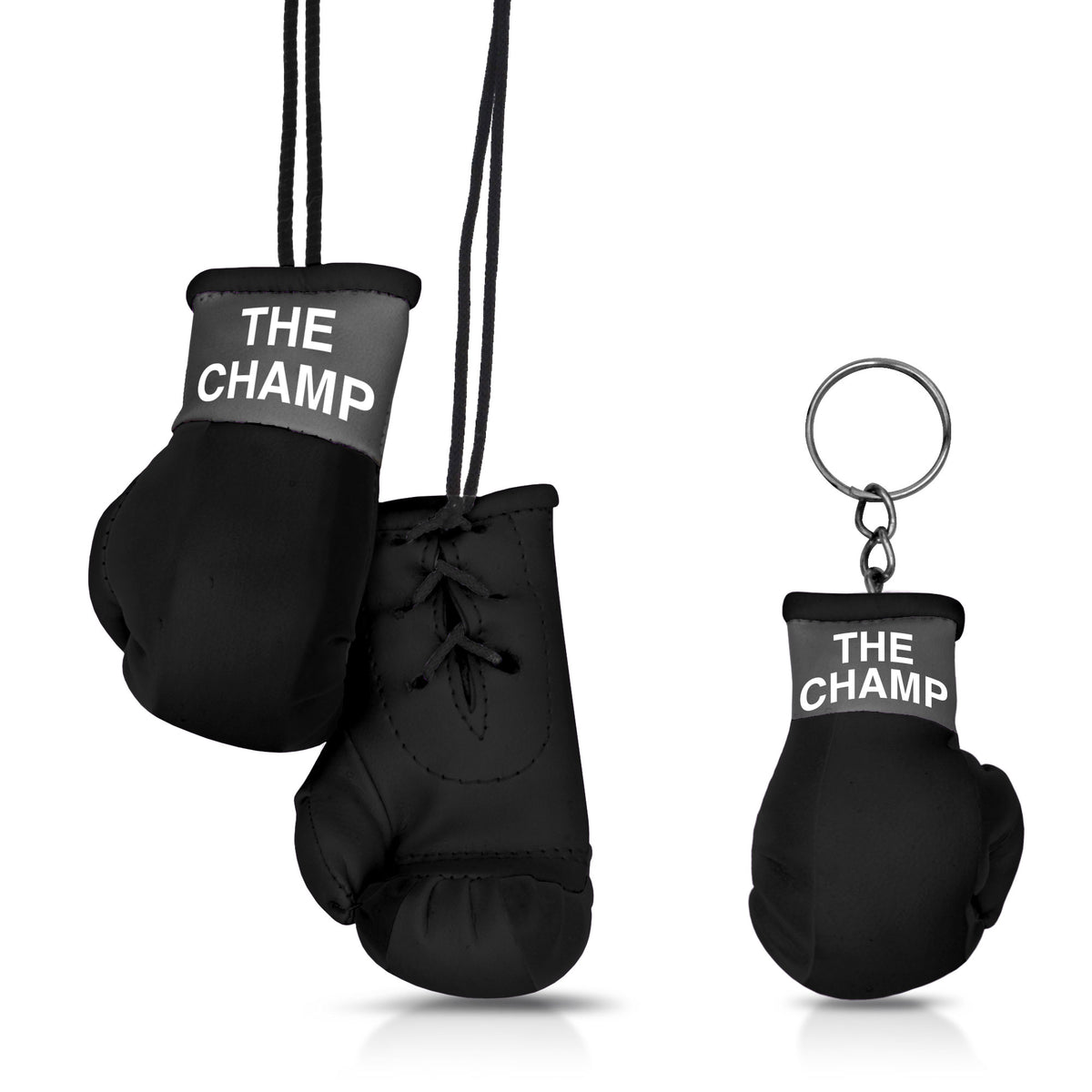 Mini Boxing Gloves & Keychain Set