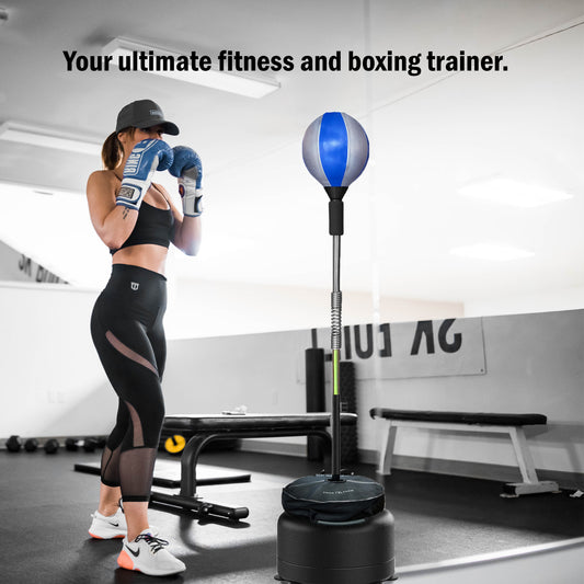 Fast Action Cobra Reflex Bag – Boxing Reflex Bag for Home Training, Speed, Timing, Cardio & Hand-Eye Coordination