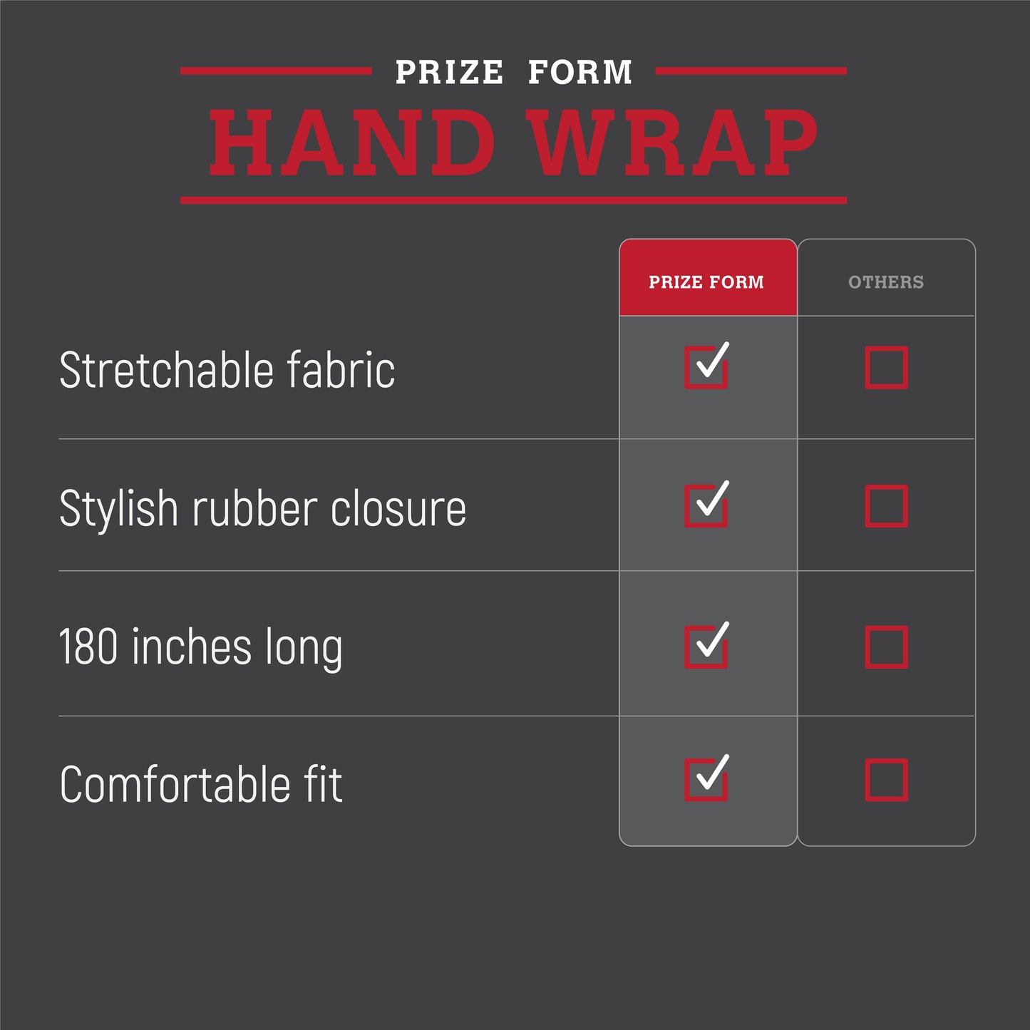 Boxing Hand Wraps - 180 Inch Mexican Style Hand Wraps for Boxing, 2-Pack