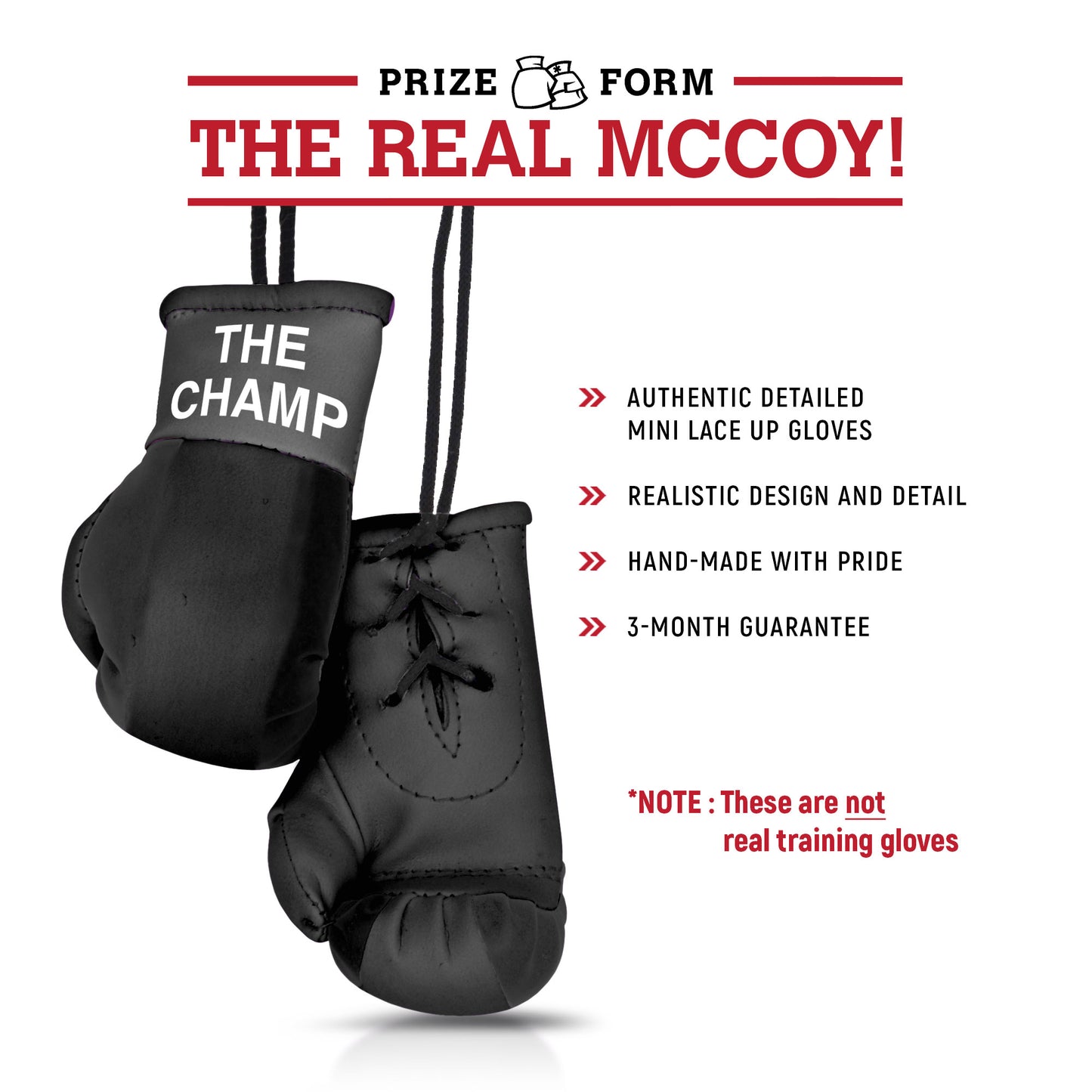 Mini Boxing Gloves & Keychain Set