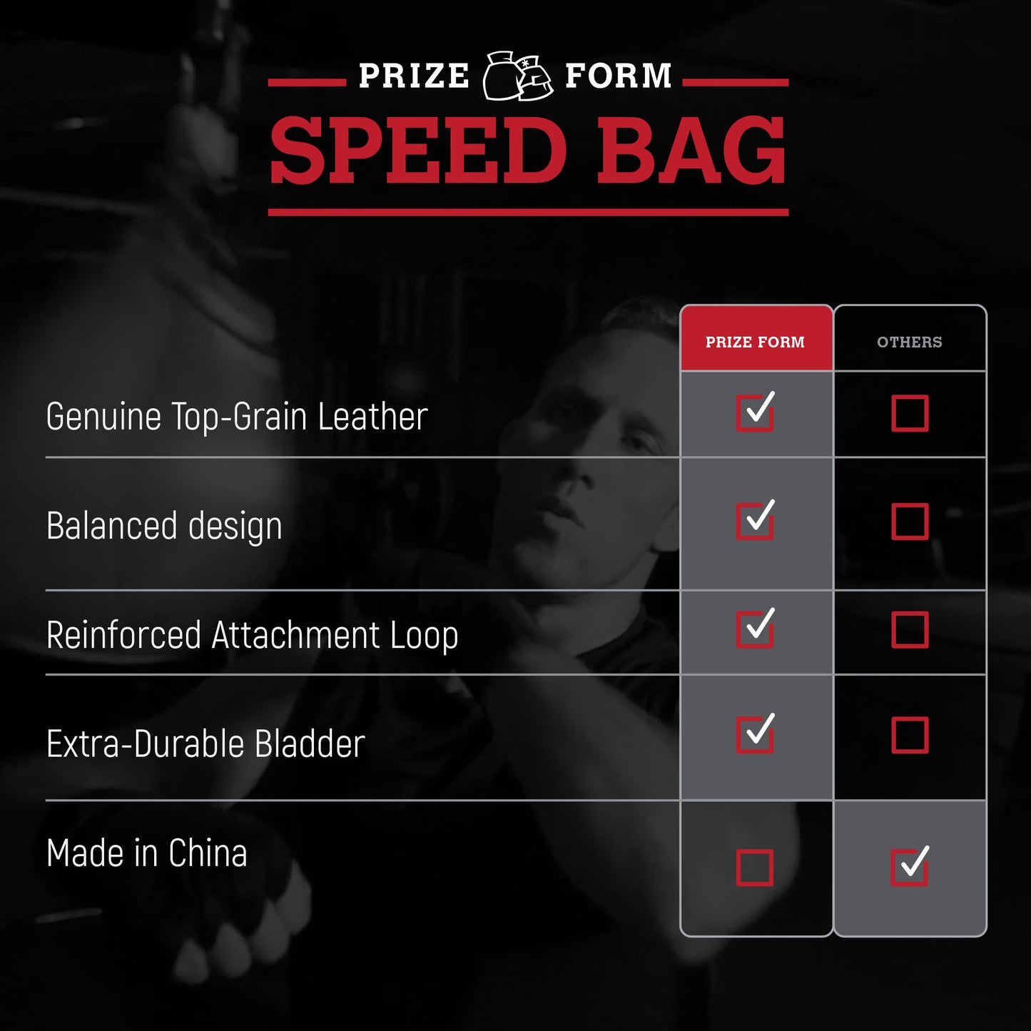 Genuine Leather Speed Bag