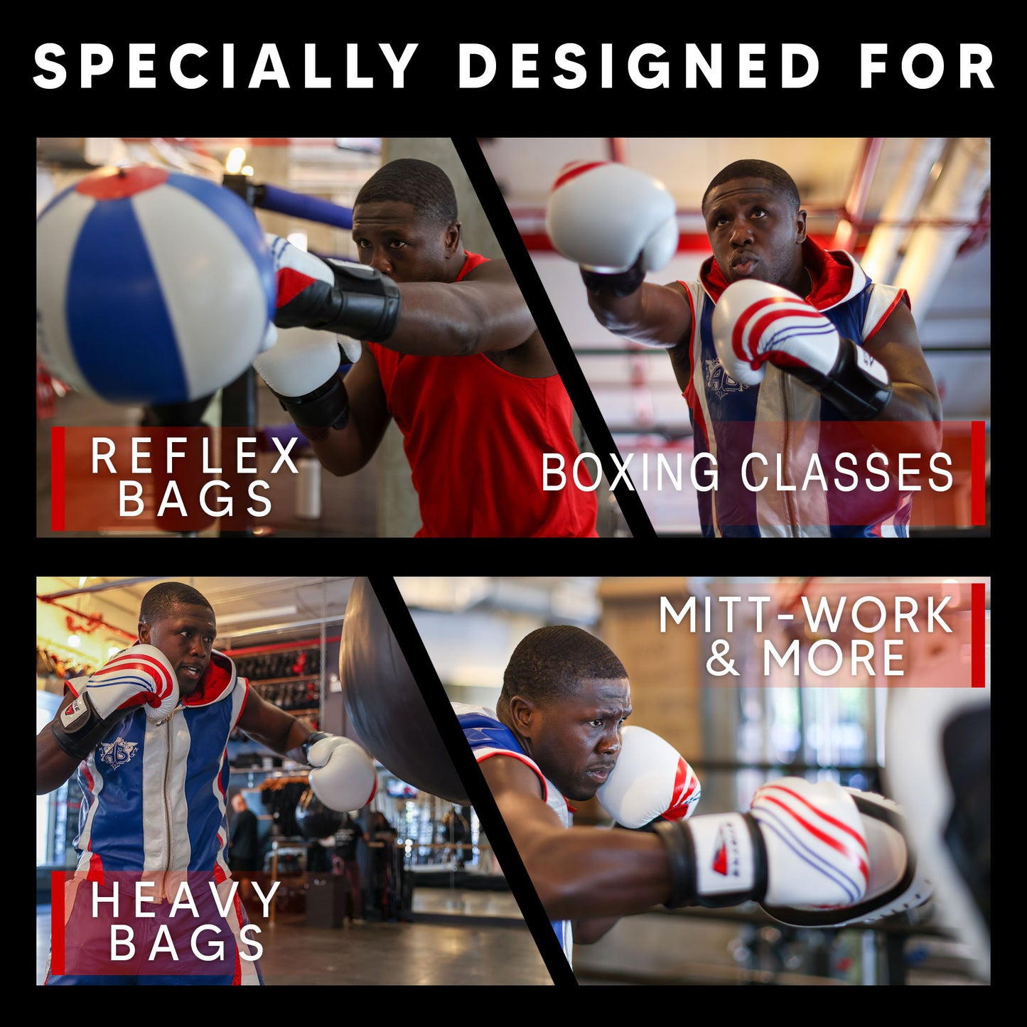 Genuine Leather Boxing Gloves - 16oz